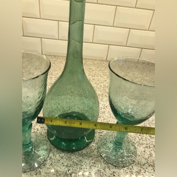 MCM wine vase with glasses - Picture 3 of 5